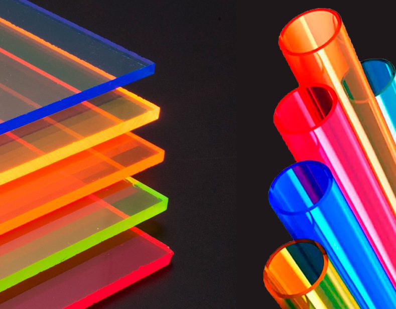 Metacrilato de colada, extrusión y de alto impacto.