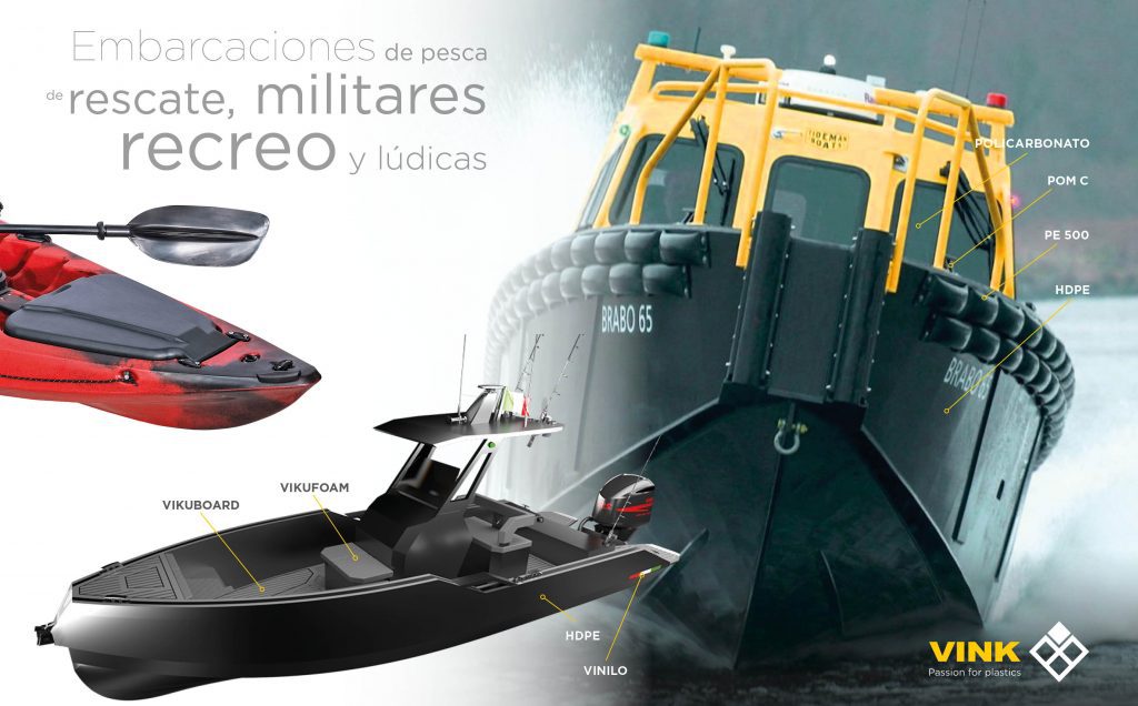 Materiales para el sector náutico by VINK
