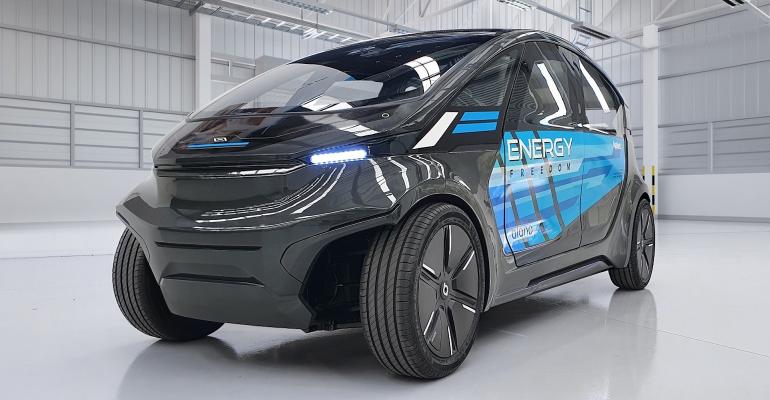 Concept Car de Teijin y Applied Electric