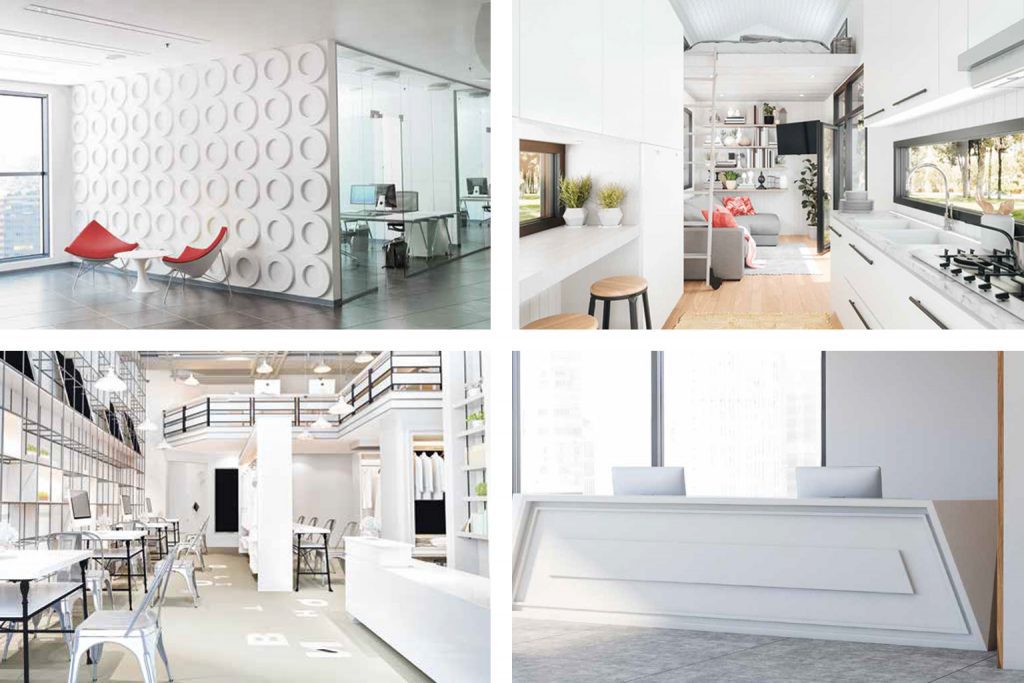 Diferentes Aplicaciones · PVC Integral Foam