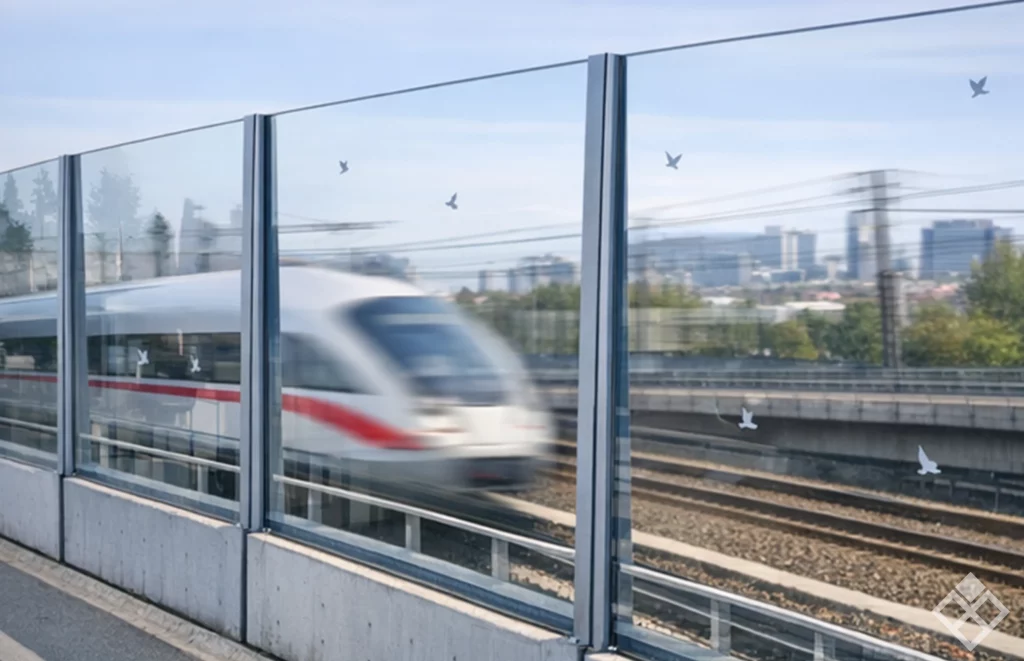 Policarbonato · Bandas Sonoras para Autopistas y vías ferroviarias