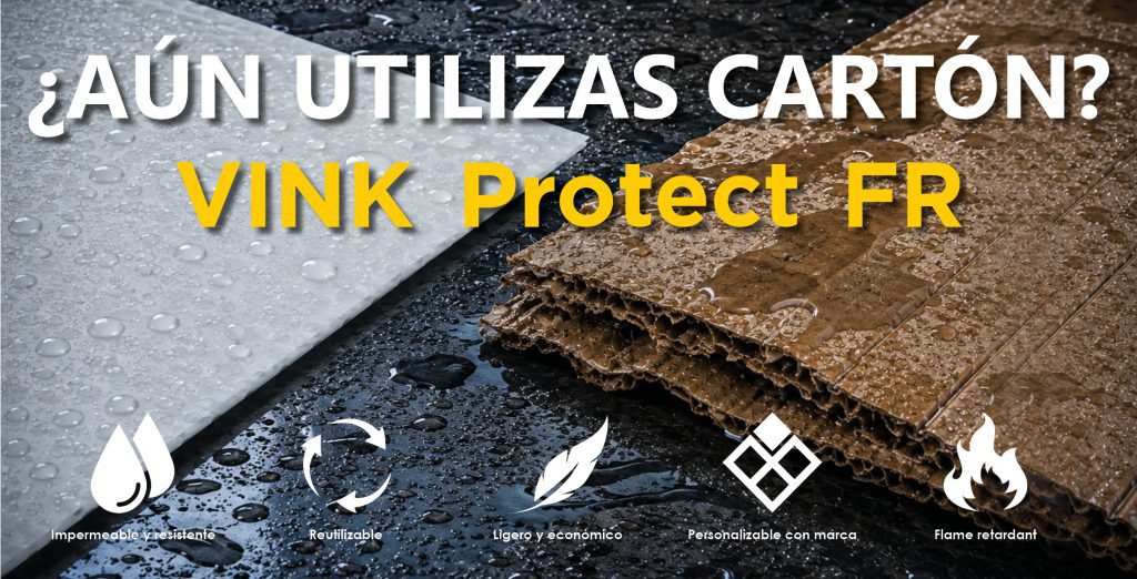 Poster VINK Proctect FR. Polipropileno Alveolar